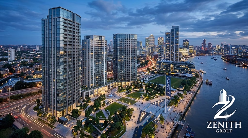 Secondary market property listing in Dubai skyline